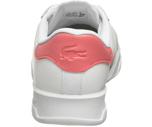 Lacoste white pink sales