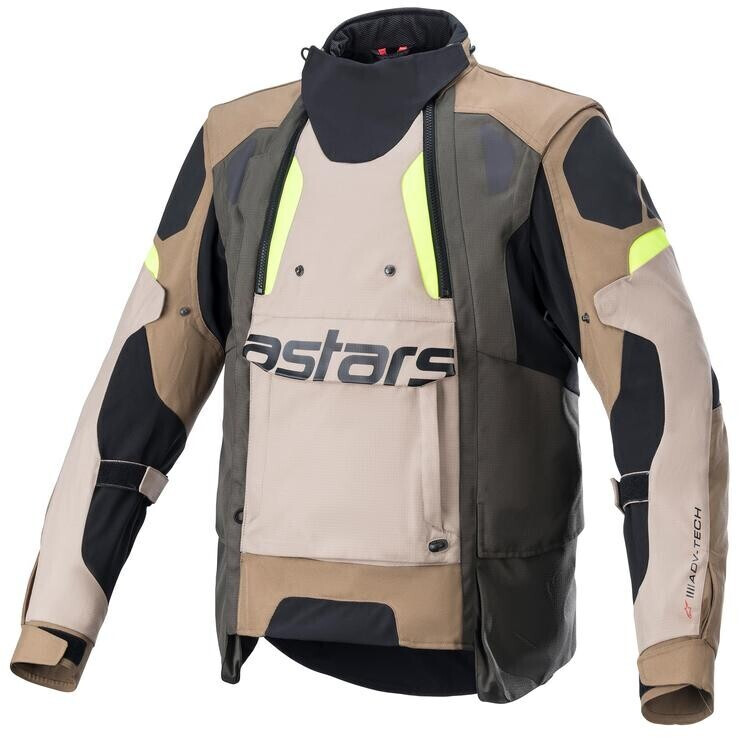 Alpinestars Blouson Halo Drystar kaki/beige