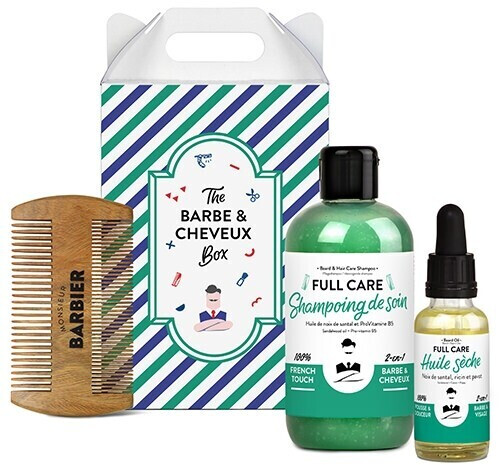 Monsieur Barbier The barbe et cheveux box (3 pcs)