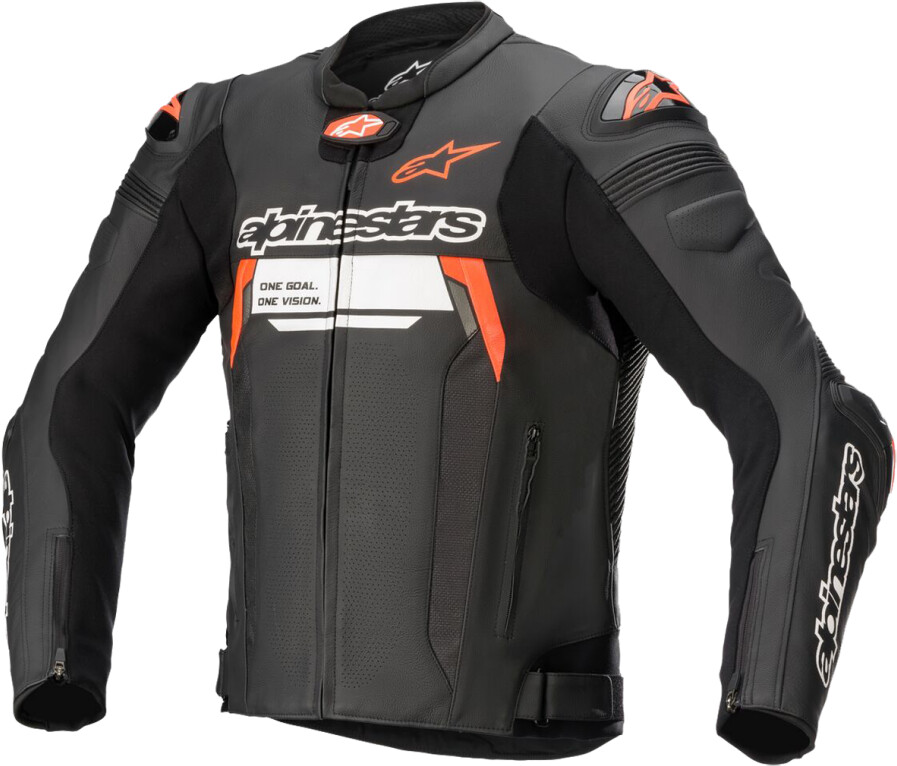 Alpinestars Missile V2 Ignition noir/rouge fluo