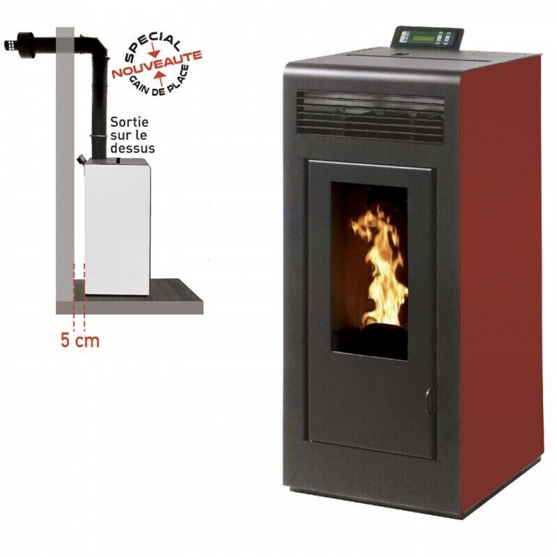Interstoves Marina 11 kW étanche avec kit conduit sortie ventouse télécommande WiFi sortie dessus bordeaux