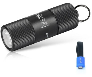 OLIGHT I1R II ohne USB Kabel OLIGHT I1R MINI II Taschenlampen für Schlüsselanhänger 150 Lumen Wiederaufladbarer EOS LED-Taschenlampe