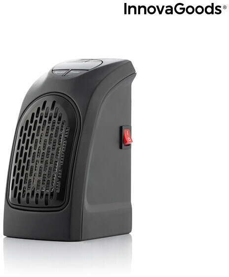 INNOVAGOODS Mini Calefactor 400 W con Enchufe Heatpod Portátil