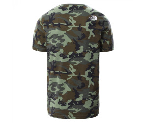 camo north face shirt