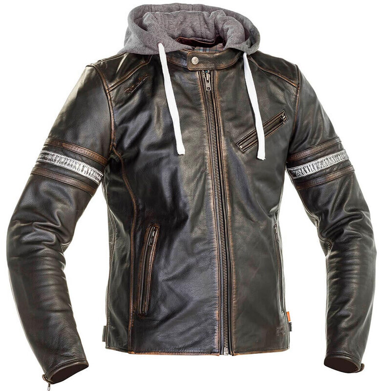 Richa Blouson Toulon 2 marron/blanc