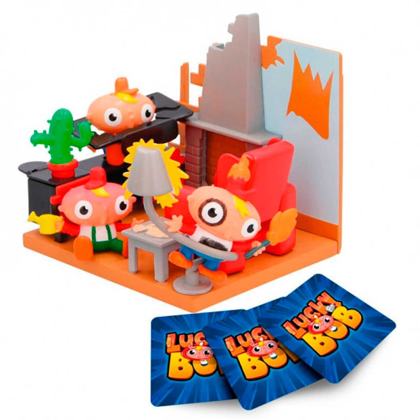 IMC Toys Lucky Bob S1 Mini Playset Lucky Home with 3 Bobs