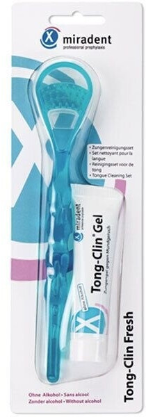 Miradent Tong-Clin fresh Tongue Cleaner Set