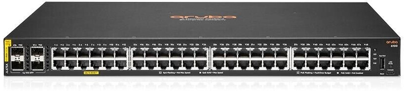 HPE Aruba 6100 48G Class4 PoE 4SFP+ (JL675A)