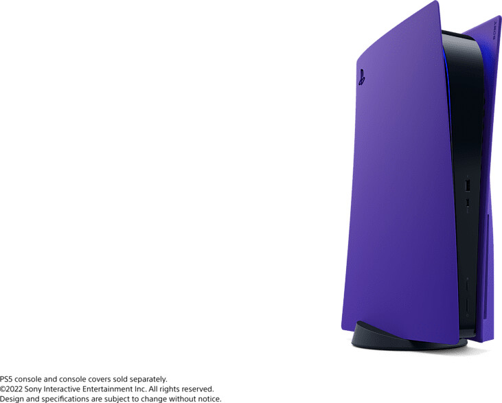 Sony PS5 Couvercles Galactic Purple