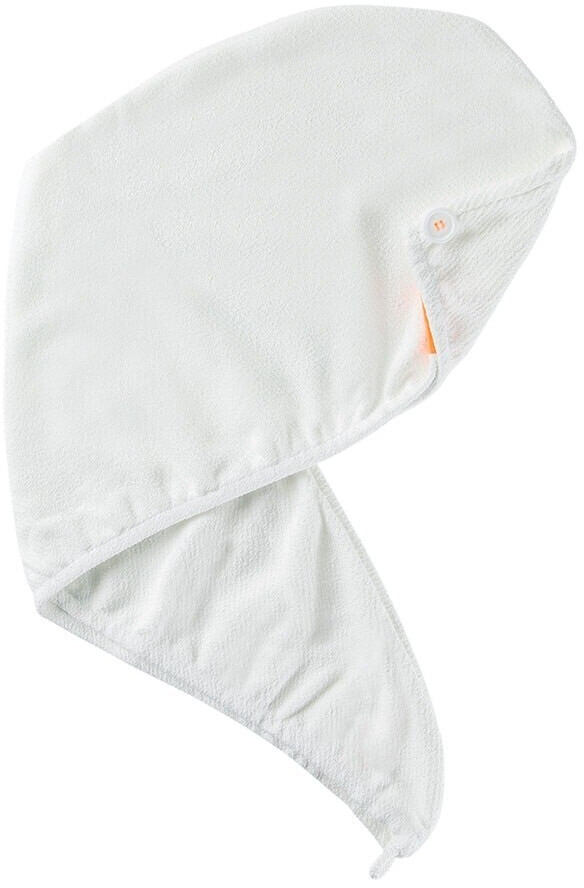 AQUIS Rapid Dry Lisse Hair Turban - White