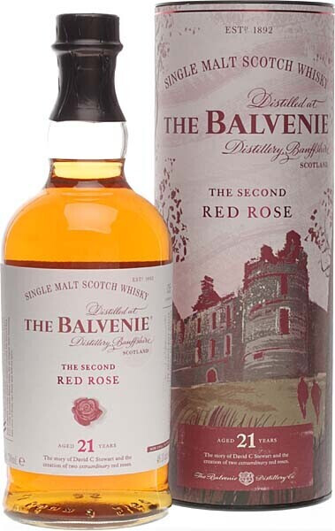The Balvenie 21 Years The Second Red Rose 0,7l 48,1%