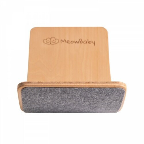 MeowBaby Balance Board 80x30 cm grey