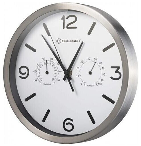 Bresser MyTime DCF Funk 25cm weiß
