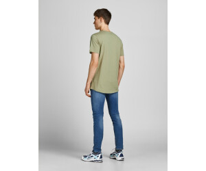 JACK & JONES Jjecaleb Varsity Tee Ss O-Neck Noos Jnr T-shirt, Bleu minéral., 128