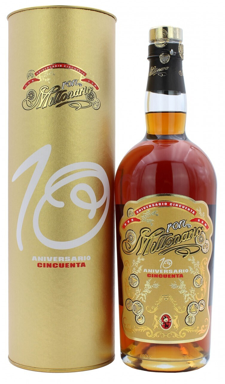 Ron Millonario 10 Aniversario Cincuenta 0,7l 50%