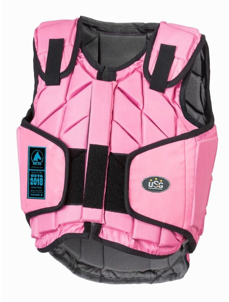 USG United Sportproducts Protection Vest Eco Flexi for children M Pink