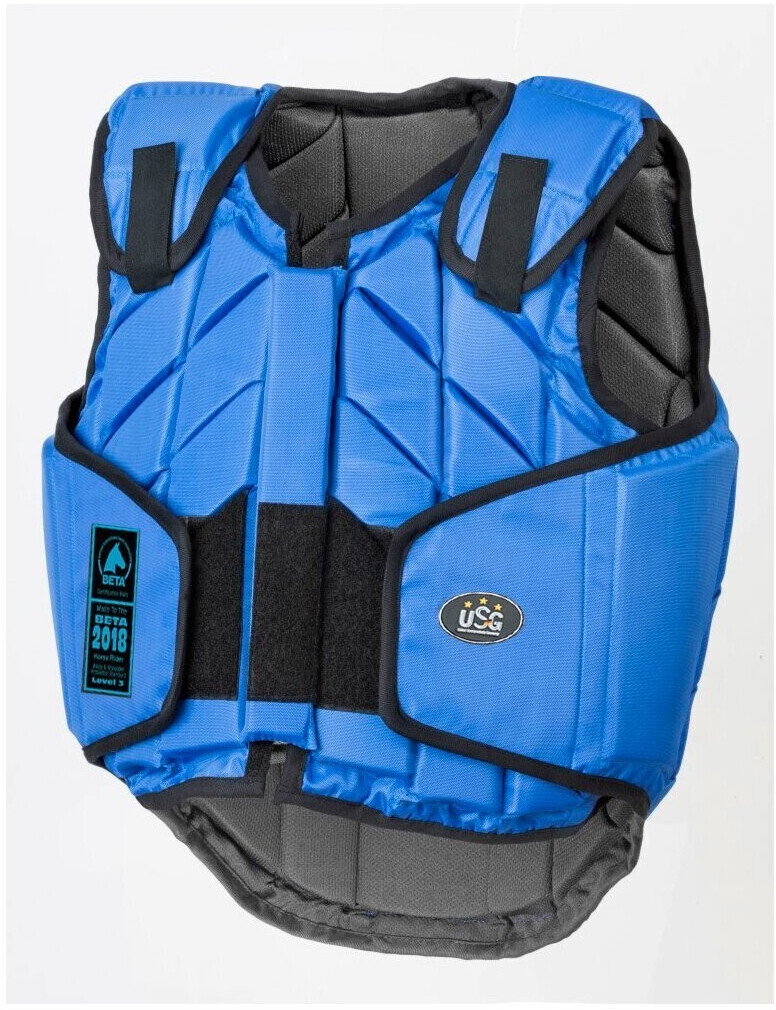 USG United Sportproducts Protection Vest Eco Flexi for children S Blue