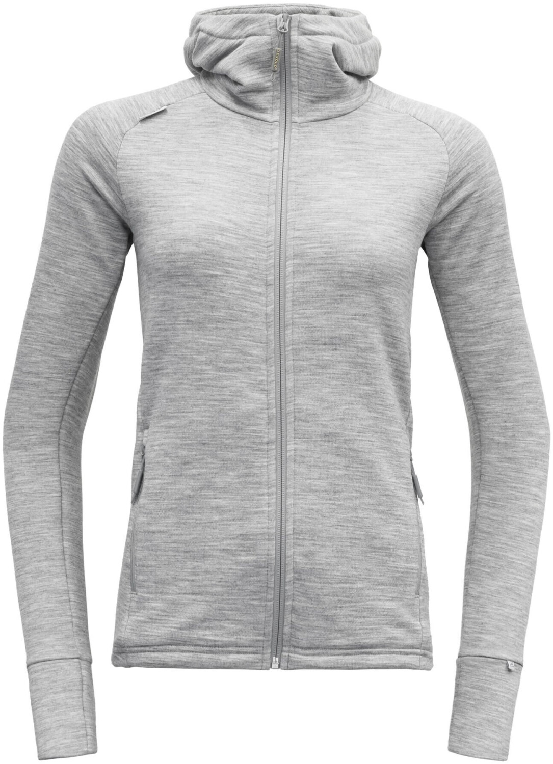 Devold Nibba Merino JKT Hood Wmn (GO 264 470) grey melange