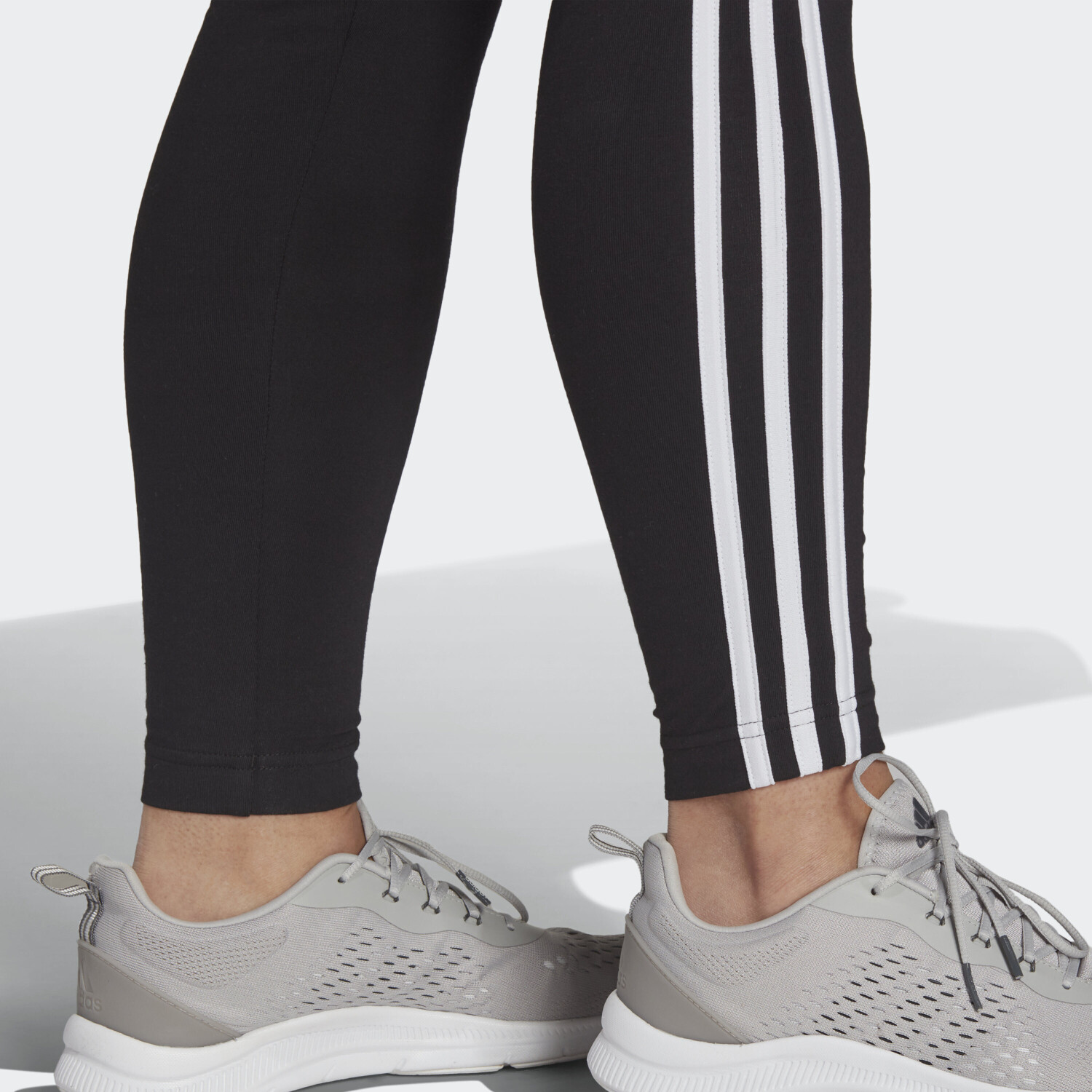 Adidas Essentials 3 Stripes Tight Plus Size black ab 19 75 Preisvergleich bei idealo