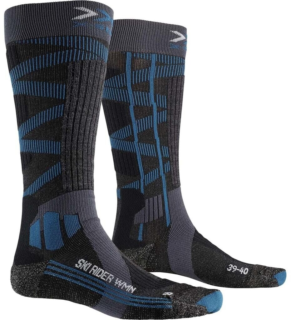 X-Bionic Ski Rider 4.0 Women dark grey melange/ water green