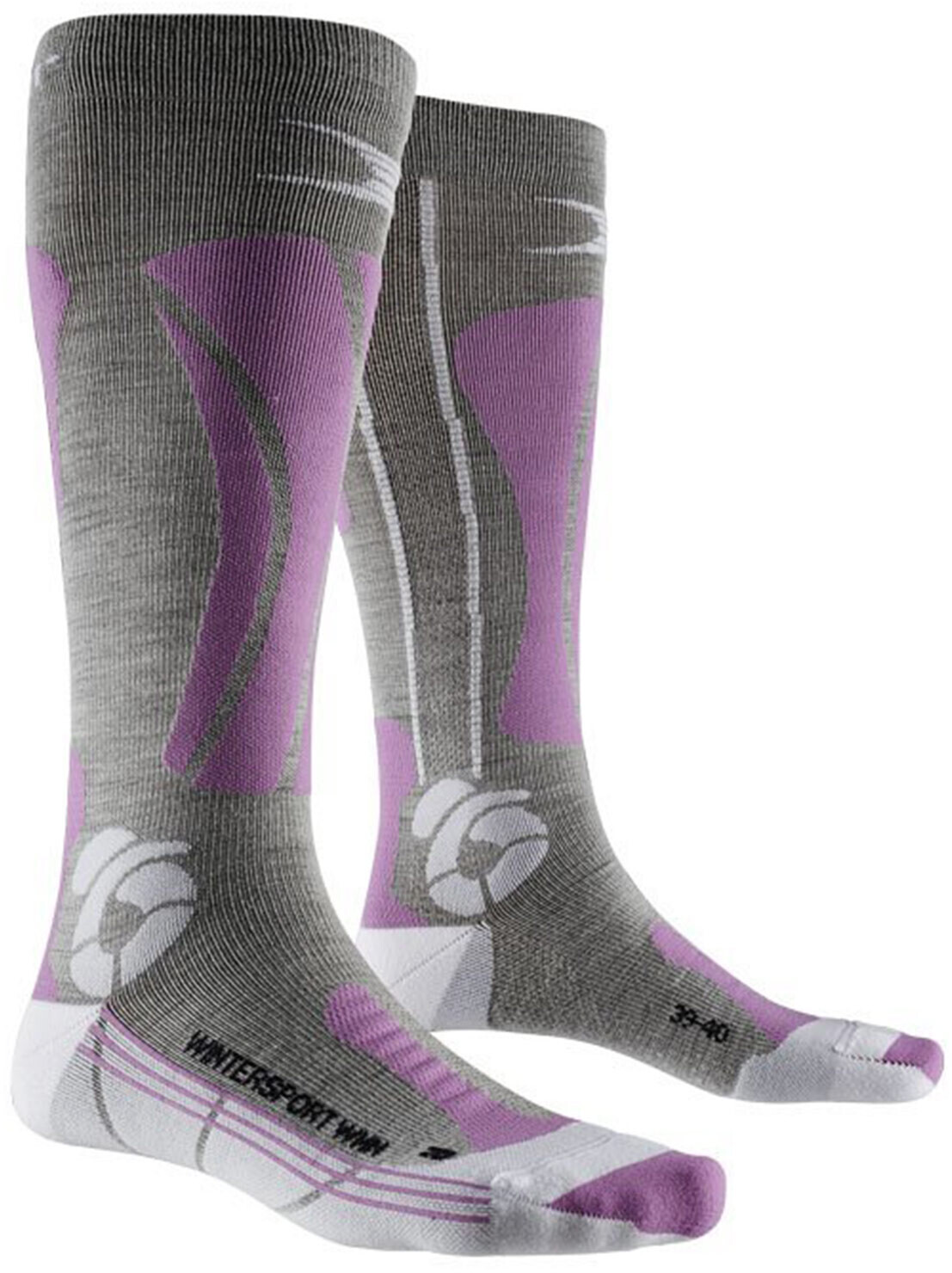 X-Socks Apani Skisocks Women black/grey/melange