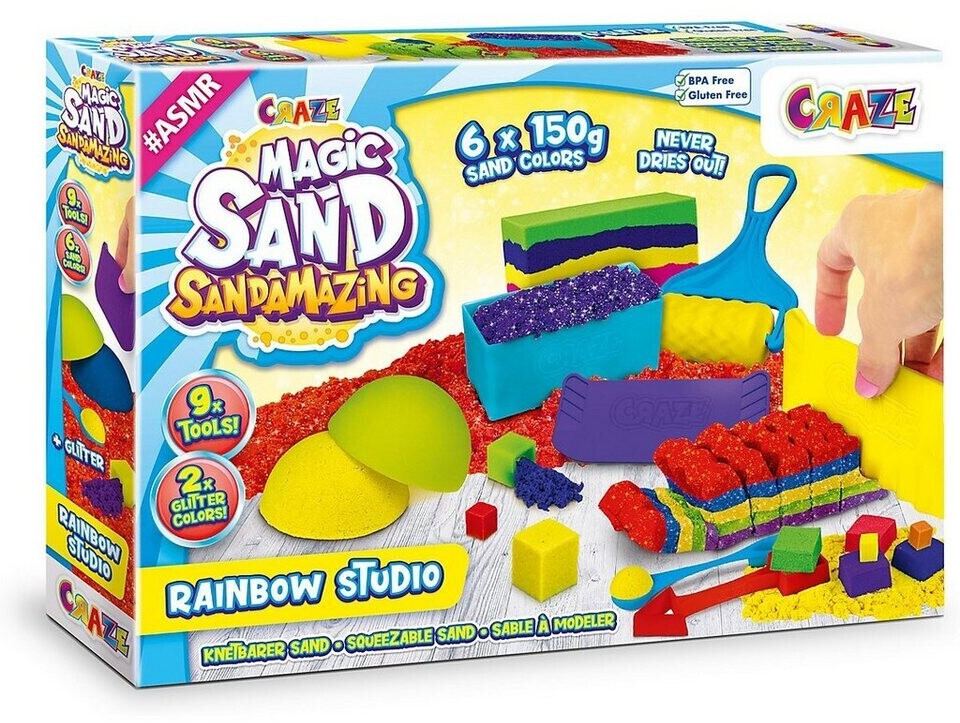 Craze Magic Sand Sandamazing Rainbow Studio