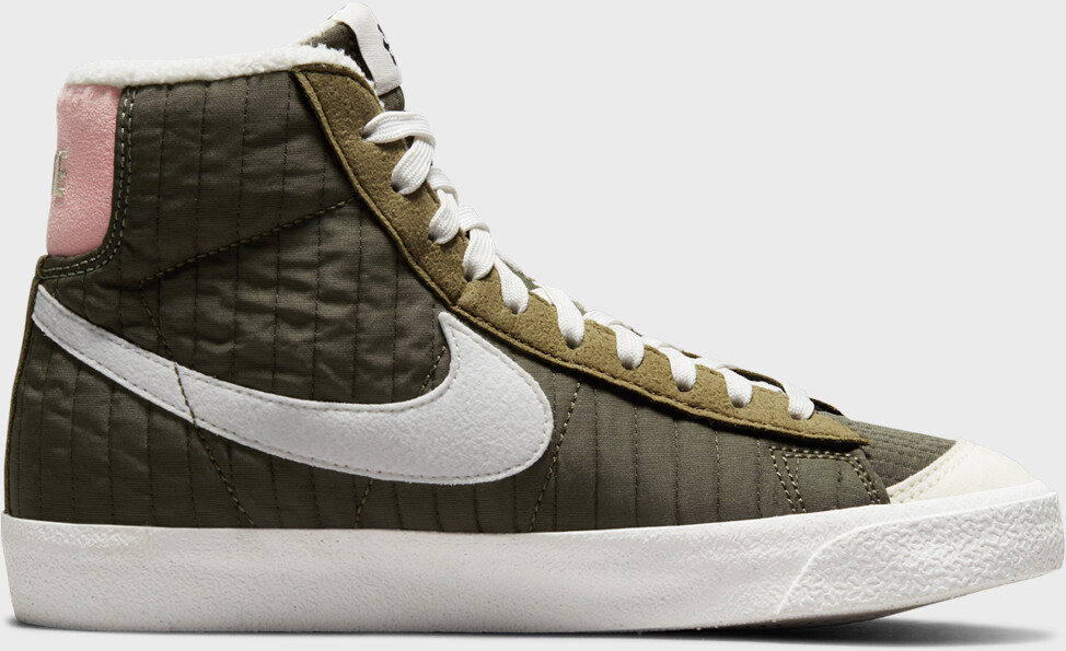 Buy Nike Blazer Mid 77 Kids oil green sail medium olive sequoia