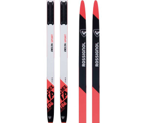 Rossignol Delta Skating Ski Race Skate Bindung DamenHerren Langlaufski Set 