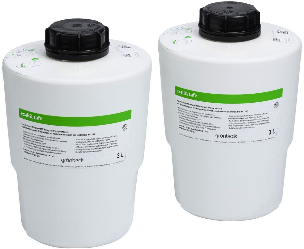 Grünbeck exaliQ safe 2x3l