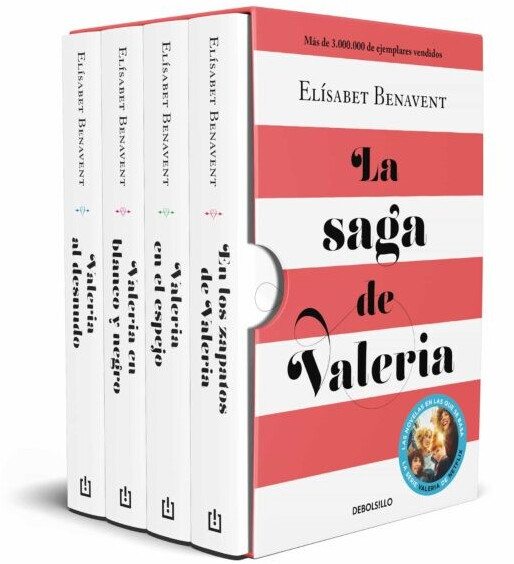 La saga de Valeria (Elísabet Benavent) (Pack)