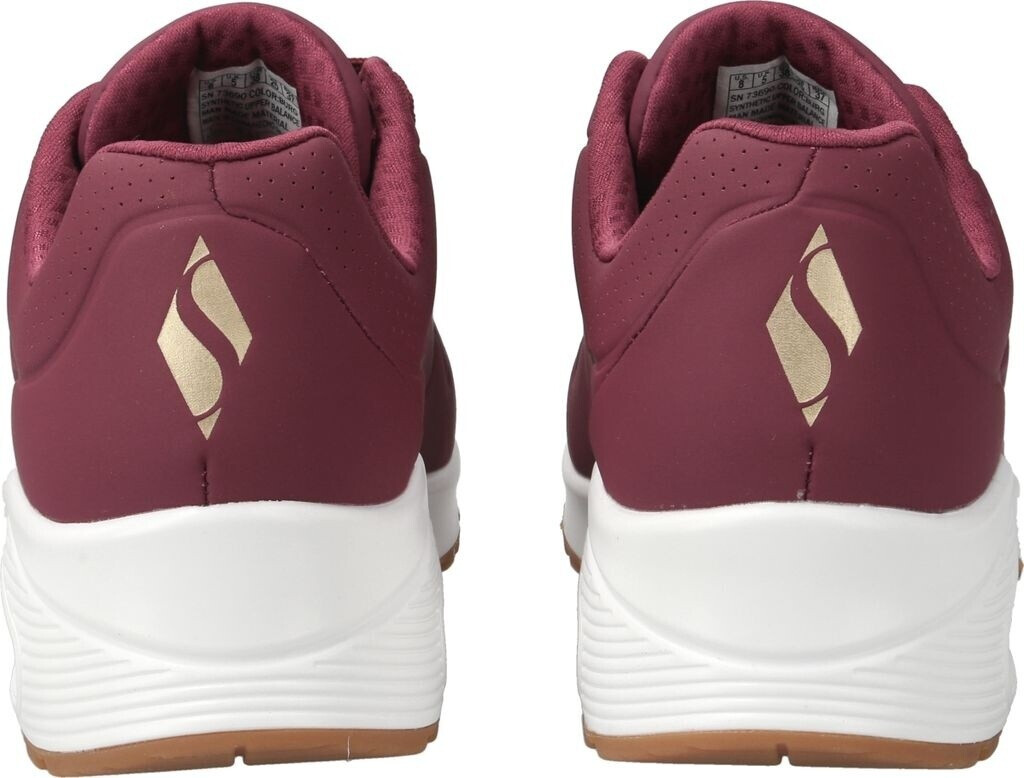 Buy Skechers Uno Stand On Air Burgundy from 51.15 Today Best Deals on idealo