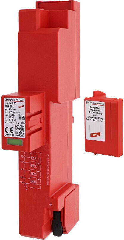Dehn Combined arrester DSH ZP B2 TNS 255 Typ 1 + Typ 2 + Typ 3 (909340)