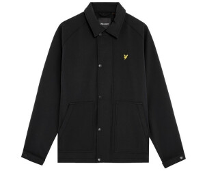 Giacca Con Cappuccio Lyle & Scott Uomo, Jet Black, XXL, In Nylon Leggero, Con Zip Bidirezionale E Tasche