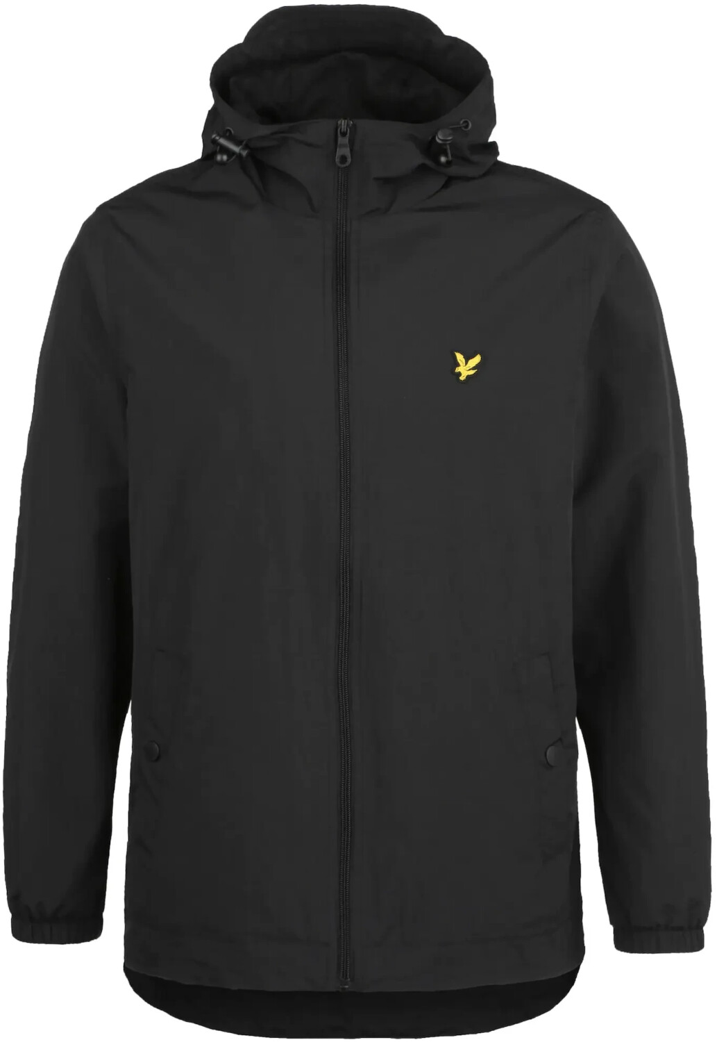 Lyle & Scott Zip Through Hooded Jacket jet black