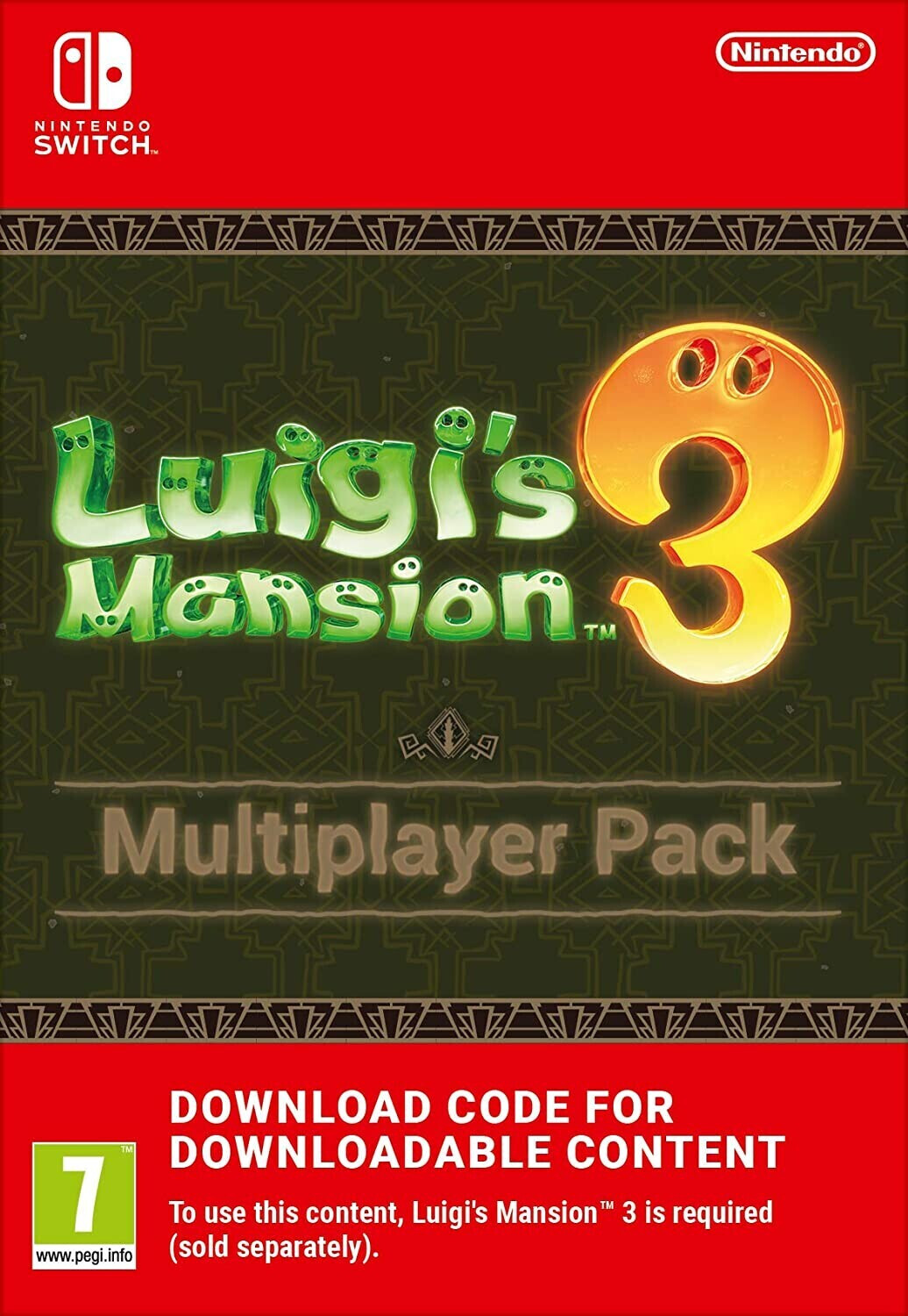 Photos - Game Nintendo Luigi's Mansion 3: Multiplayer Pack  (Switch) (Add-On)