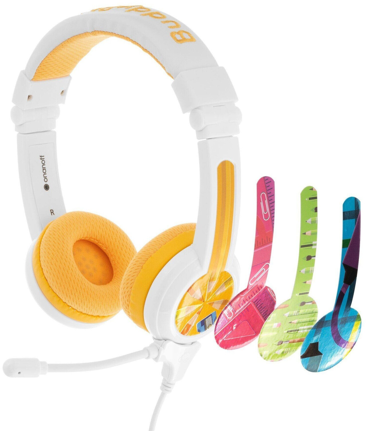 BuddyPhones School+ jaune
