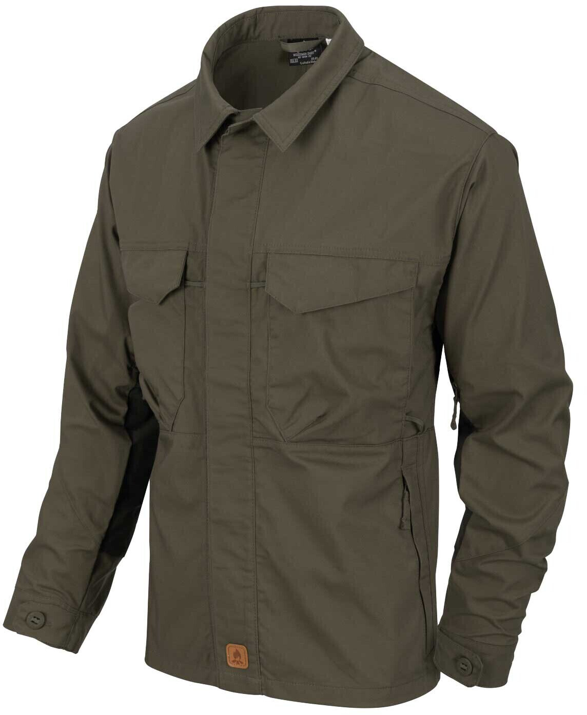 Helikon-Tex® Woodsman Shirt taiga green black
