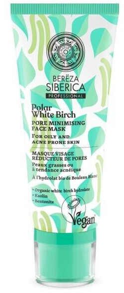 Natura Siberica Berëza Pore Minimising Face Mask (100 ml)