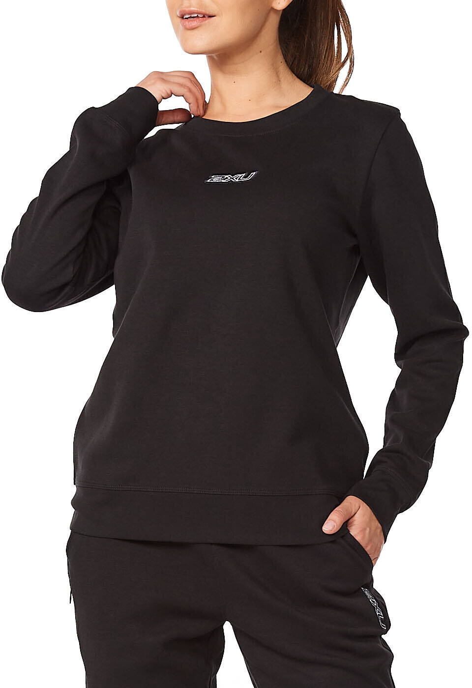 2XU Commute round neck Sweater Women (WR6610A) black