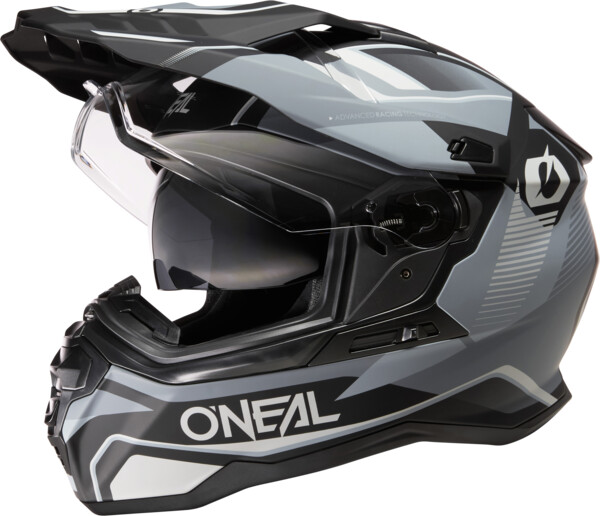 Casco Oneal D-SRS Square negro gris naranja