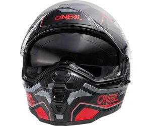 Casco Moto Integrale Oneal D-SRS Helmet SQUARE Nero Grigio Arancio Vendita  Online 