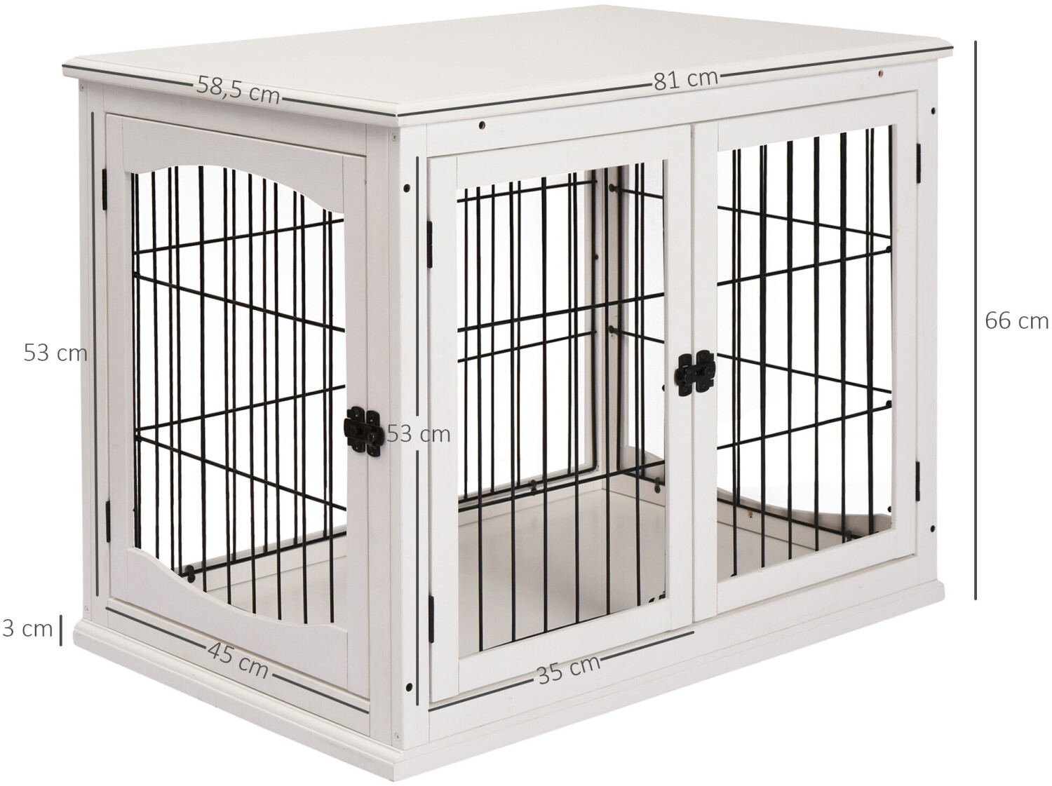Pawhut Cage de transport