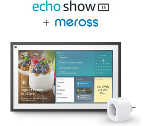 Echo Show 15 + Mando  Pantalla inteligente Full HD de 15,6 con
