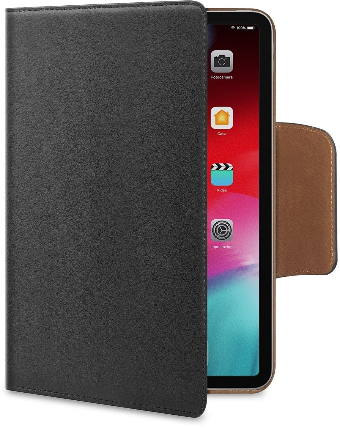 Celly iPad Pro 12.9 Cover brown