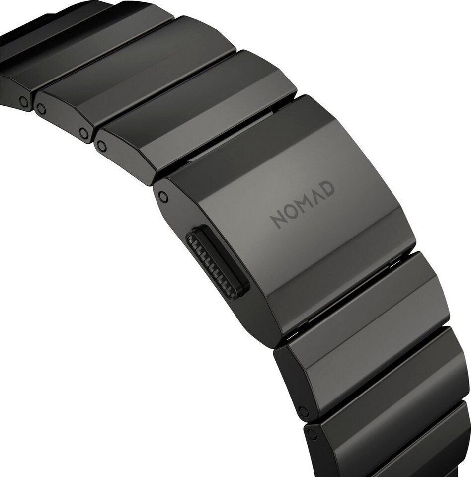 Nomad Strap Stainless V2 42/44mm Graphite Black