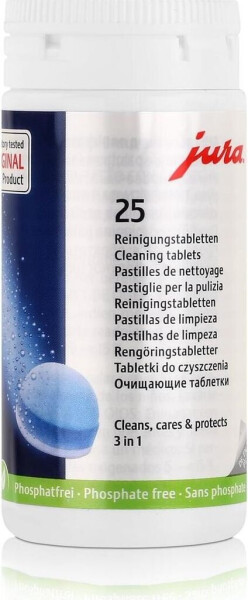 Jura 3-Phasen-Reinigungstabletten 25er Dose (24190), Bild 3