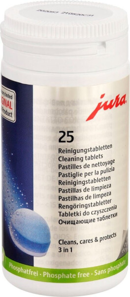 Jura 3-Phasen-Reinigungstabletten 25er Dose (24190), Bild 4