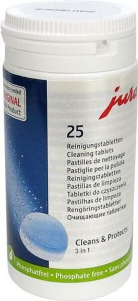 Jura 3-Phasen-Reinigungstabletten 25er Dose (24190), Bild 5