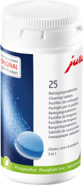 Jura 3-Phasen-Reinigungstabletten 25er Dose (24190), Bild 6
