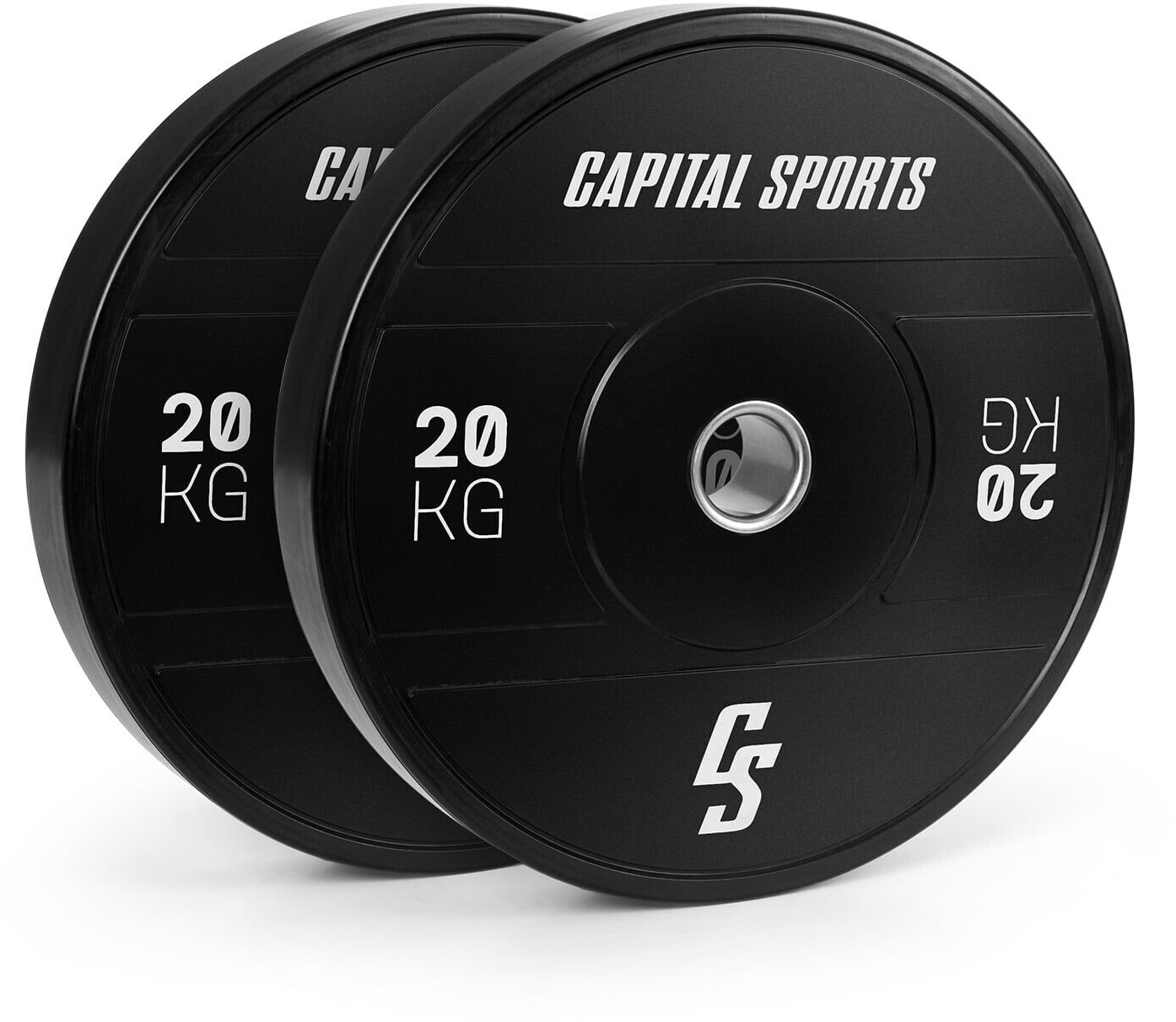 Capital Sports Elongate 2020 Bumper Plates 2 x 20 kg